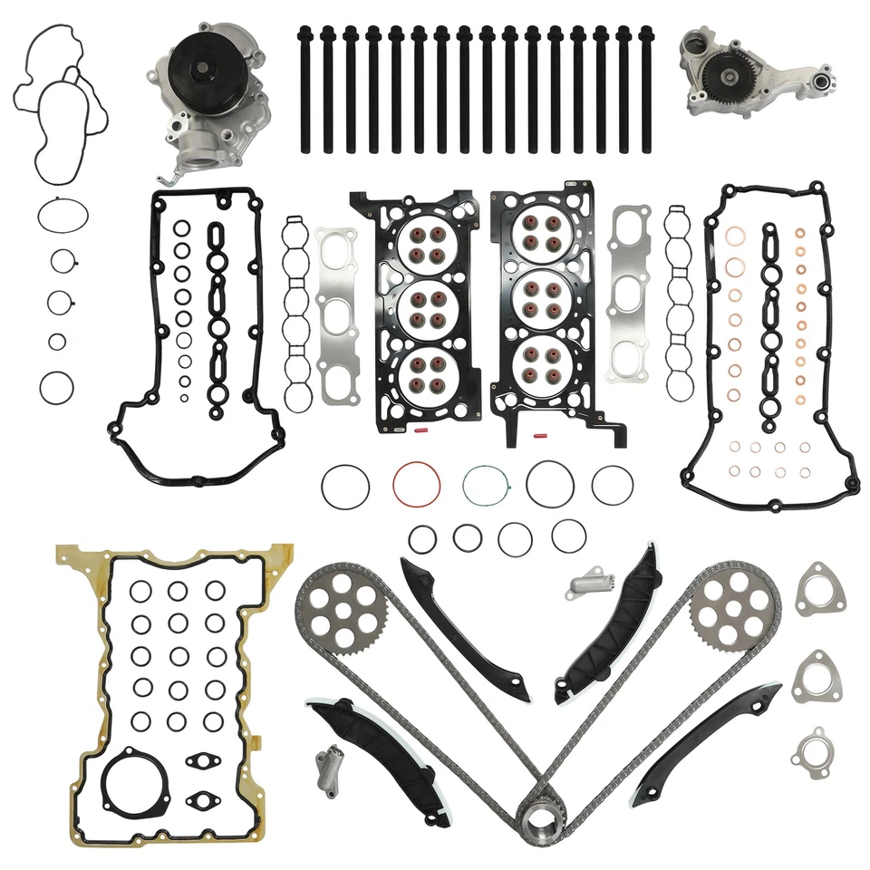 Juego completo de juntas de cadena de distribución para Jeep Grand Cherokee 3,0 L CRD 2011-2023 Foto 3 de 4