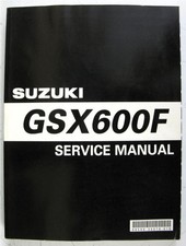 SUZUKI GSX600F Motorcycle Workshop Manual Oct 2005 # 99500-35076-01E