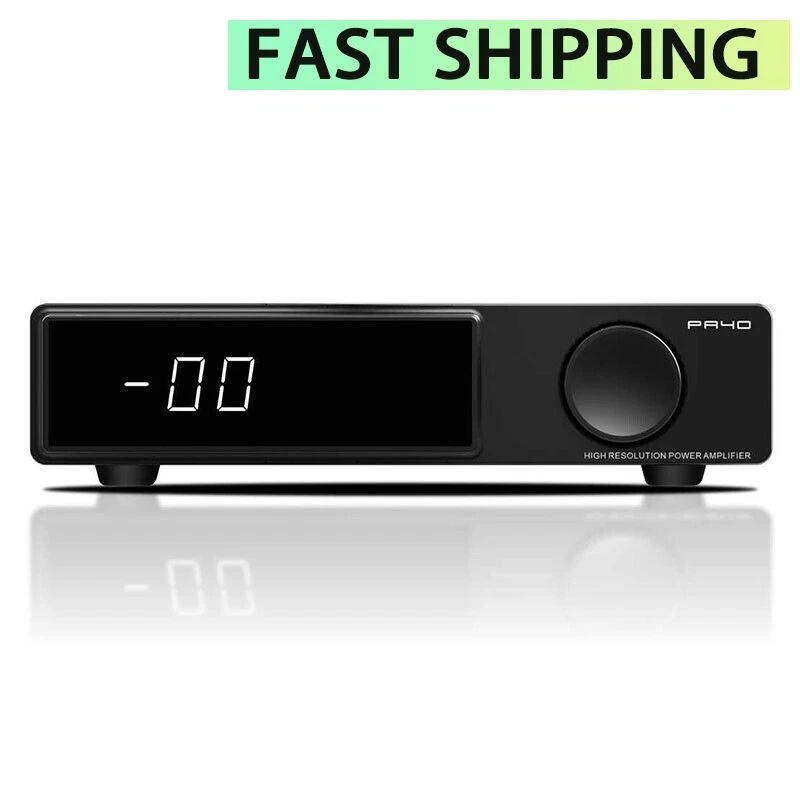 SMSL PA40 HiFi Digital Power Amp 165Wx2 Low Noise MA5332 Class D EQ Adjustment - Image 3 of 4