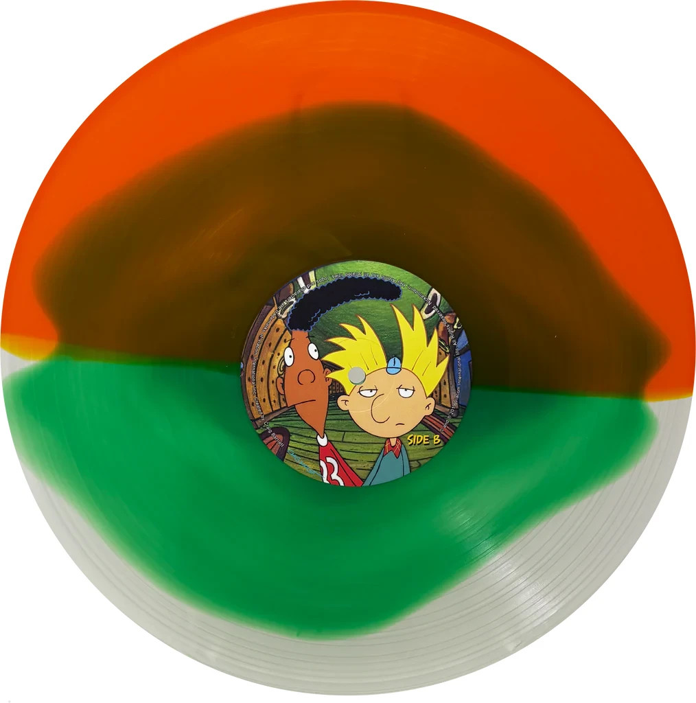 Jim Lang - Hey Arnold! The Music Vol. 1 LP Green Inside Orange