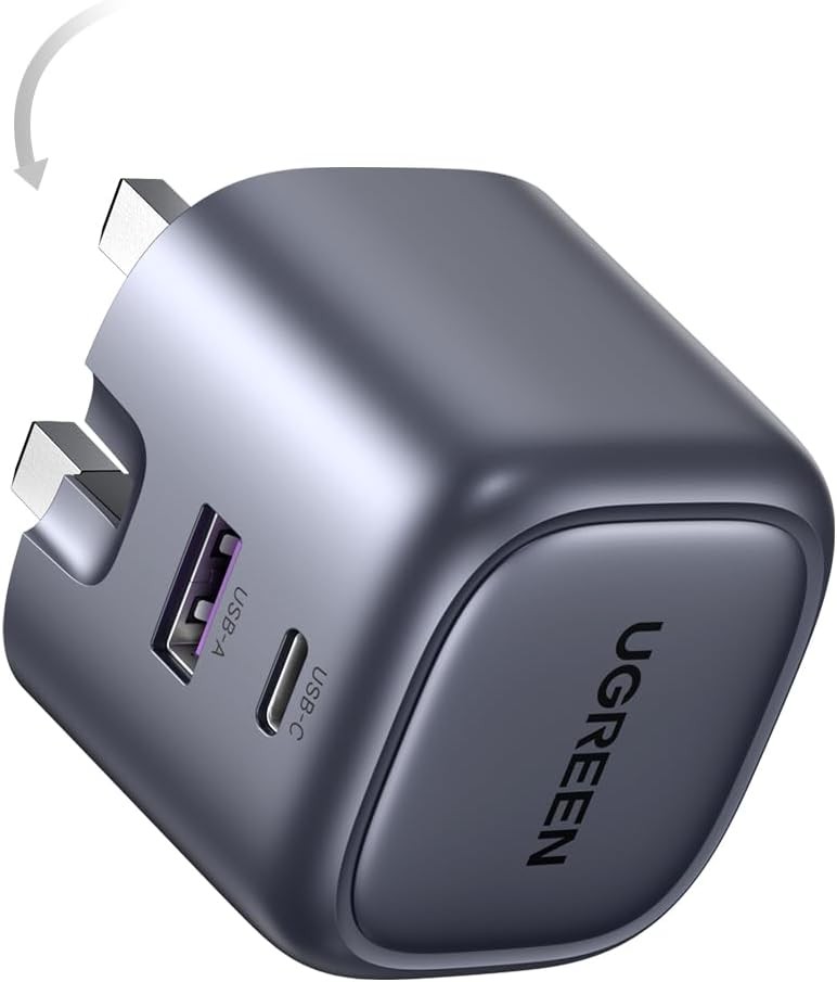 UGREEN USB C Charger PD 35W C Plug Nexode 2-Port Compact Fast Charger...