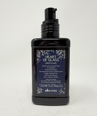 Davines Heart of Glass Sheer Glaze Brightening Thermal Fluid for Blond 150ml New