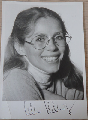 Autogramm Film-, TV- und Theater Schauspielerin Ellen Hellwig 1987 (124482)