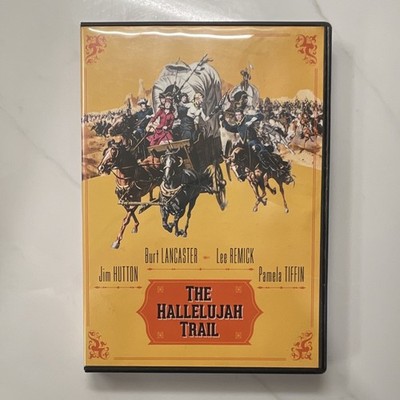 The Hallelujah Trail (DVD) Burt Lancaster **Good+**  EX-LIBRARY