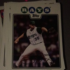 Topps MLB Baseball Card Lot Dodgers, Marlins, Red Sox, Rays Billingsley, Lester