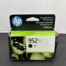 HP 952XL High Yield Black Ink Cartridge Genuine Original New 01/2026