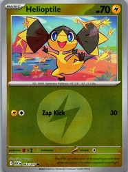 Helioptile (Energy Symbol Pattern) 063/217 Ascended Heroes Reverse Holo