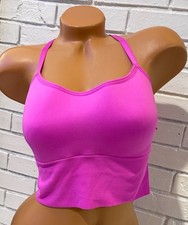 Victoria  s Secret PINK Active Sports Bra Seamless Air Lightly Lined Size L