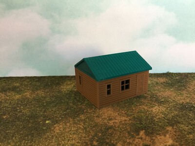 The Outdoor Series - Cabin #4 - Camping - Modeled in Color - O Scale