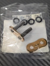 EK 530ZVX3 Master Link  GOLD EK CHAIN RIVET style MLJ/G