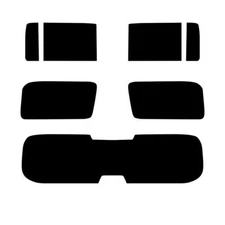 For Hummer H3 2006-10 Pre Cut Window Tint Kit 20% Dark Rear Car Tinting Film