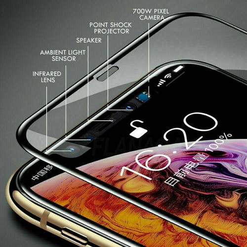 Full Screen Protector For iPhone 16E 15 11 12 13 14 16 Pro MAX XR Tempered Glass - Picture 4 of 9