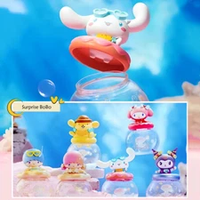 MINISO Sanrio Characters Ocean Pearl Jar Series Confirmed Blind Box Figure Toys