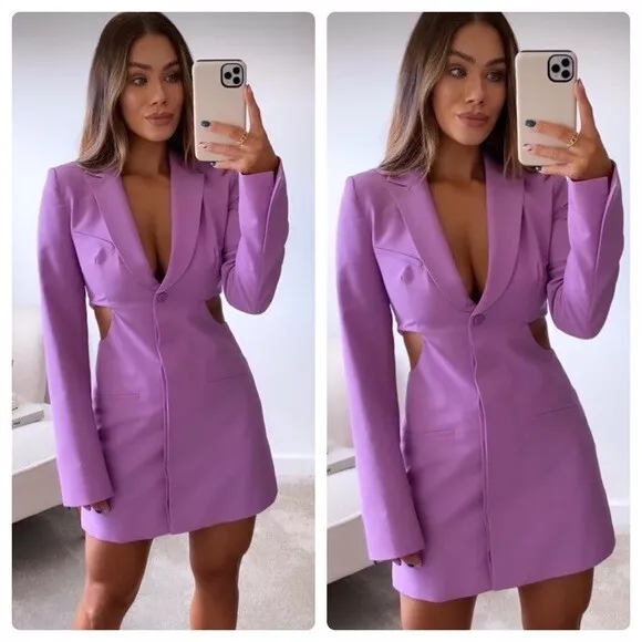Lila blazer online dress