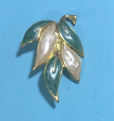 Fashionable Enameled Brooch, or Pin Unsigned