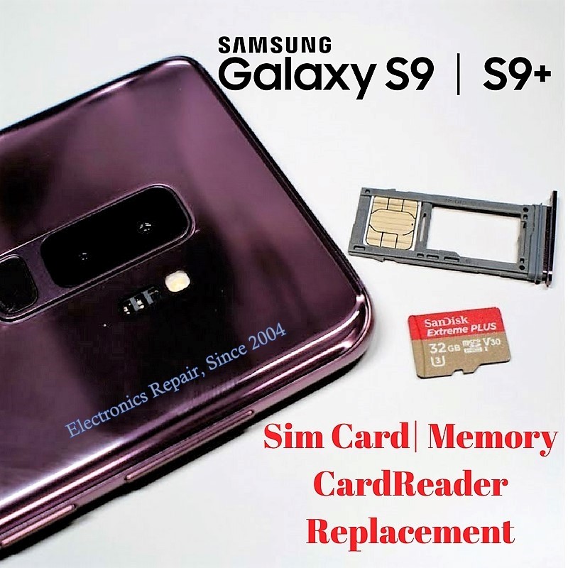 Memory Card Slot Micro Sd Samsung S9 Plus Samsung Galaxy S9 Sim