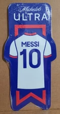 NEW Michelob Ultra Beer Bar Tin Tacker Soccer Lionel Messi #10