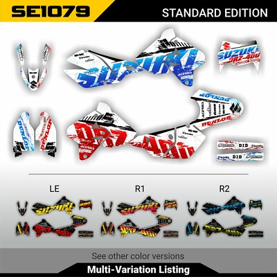 Graphics Kit Suzuki DRZ400 SM Supermoto 1999-2024 SCRUB | eBay