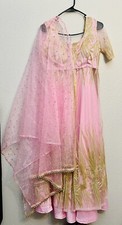 bollywood saree party wear indian ethnic wedding Legenga Kurtha