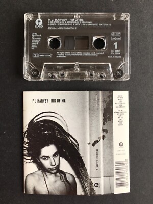 PJ Harvey - Rid of Me - Cassette Tape ICT8002 | eBay