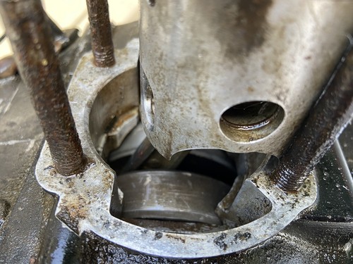 74 Yamaha MX100 Bottom End Engine - Foto 4 di 12