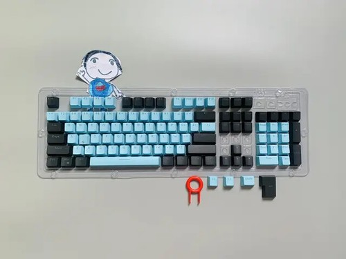 104pcs Mechanical Keyboard Keycaps Set Backlit Two-Color Replacement ABS Key Cap - Picture 6 of 41