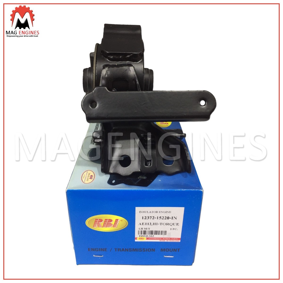 12372-15220 INSULATOR, ENGINE MOUNTING, LH(FOR TRANSVERSE ENGINE 12372-15220 INSULATOR, ENGINE MOUNTING, LH(FOR TRANSVERSE ENGINE
