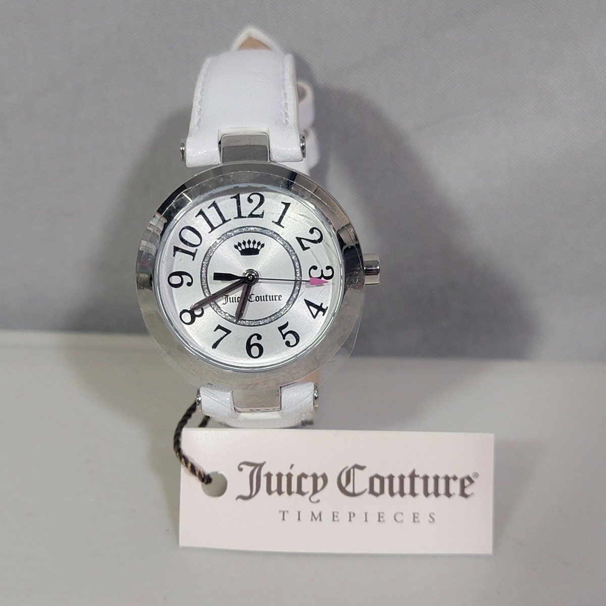 Juicy Couture Cali Watch Stainless Steel White Leather Band  display picture 2