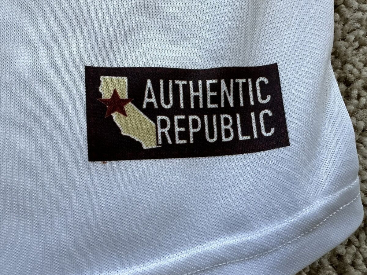 Inaugural 2014 Sacramento Republic FC Lotto Kit White Jersey Inaugural 2014 Sacramento Republic FC Lotto Kit White Jersey