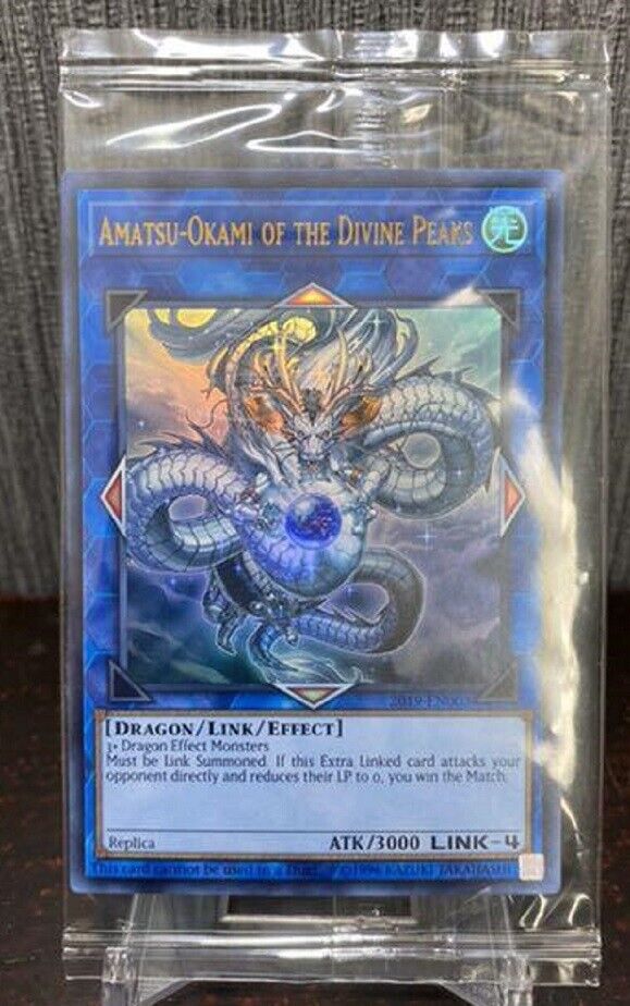 Yu-Gi-Oh AMATSU-OKAMI OF THE DIVINE PEAKS 2019-EN003 Ultra R Yu-Gi-Oh AMATSU-OKAMI OF THE DIVINE PEAKS 2019-EN003 Ultra R
