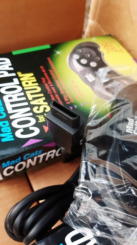 Contoller Joy Pad for Sega Saturn by MadCatz - NEW Unopened Original 90's Stock! - Picture 5 of 10