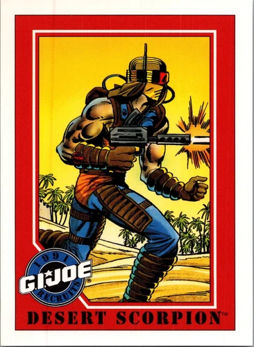 Impel 1991 G.I. Joe #130 Desert Scorpion