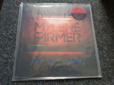 Mylene Farmer - Rolling Stone 12'' Maxi LIMITED BLUE VINYL