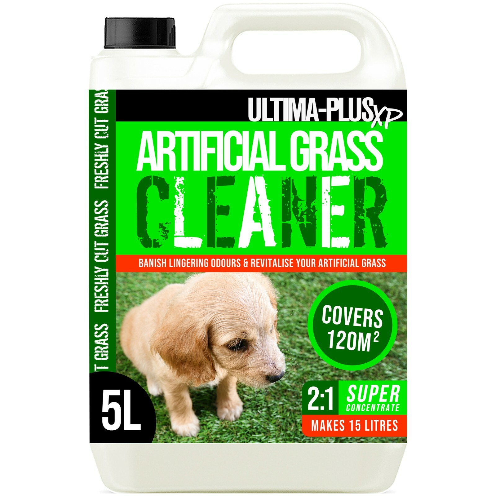 Ultima Artificial Grass Disinfectant Cleaner Astro Turf Garden Deodoriser 5L