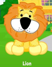 Webkinz Classic Lion - hm006 - Virtual Adoption Code Only