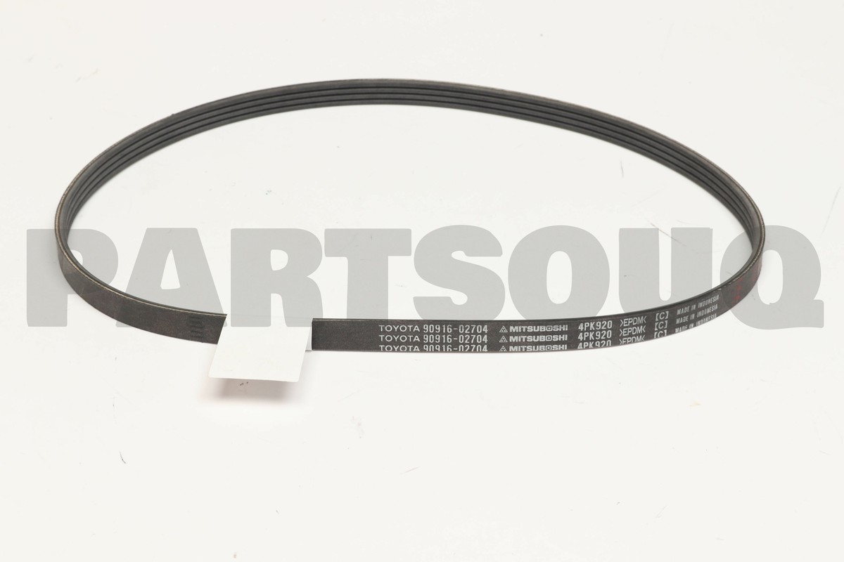 9091602704 Genuine Toyota BELT, V(FOR FAN & ALTERNATOR) 90916  