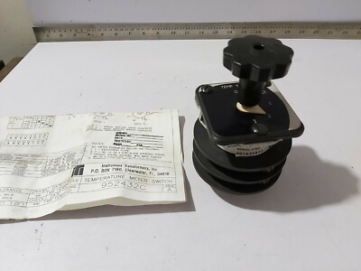 INSTRUMENT TRANSFORMER INC 952432C Temperatur Messgerät Schalter