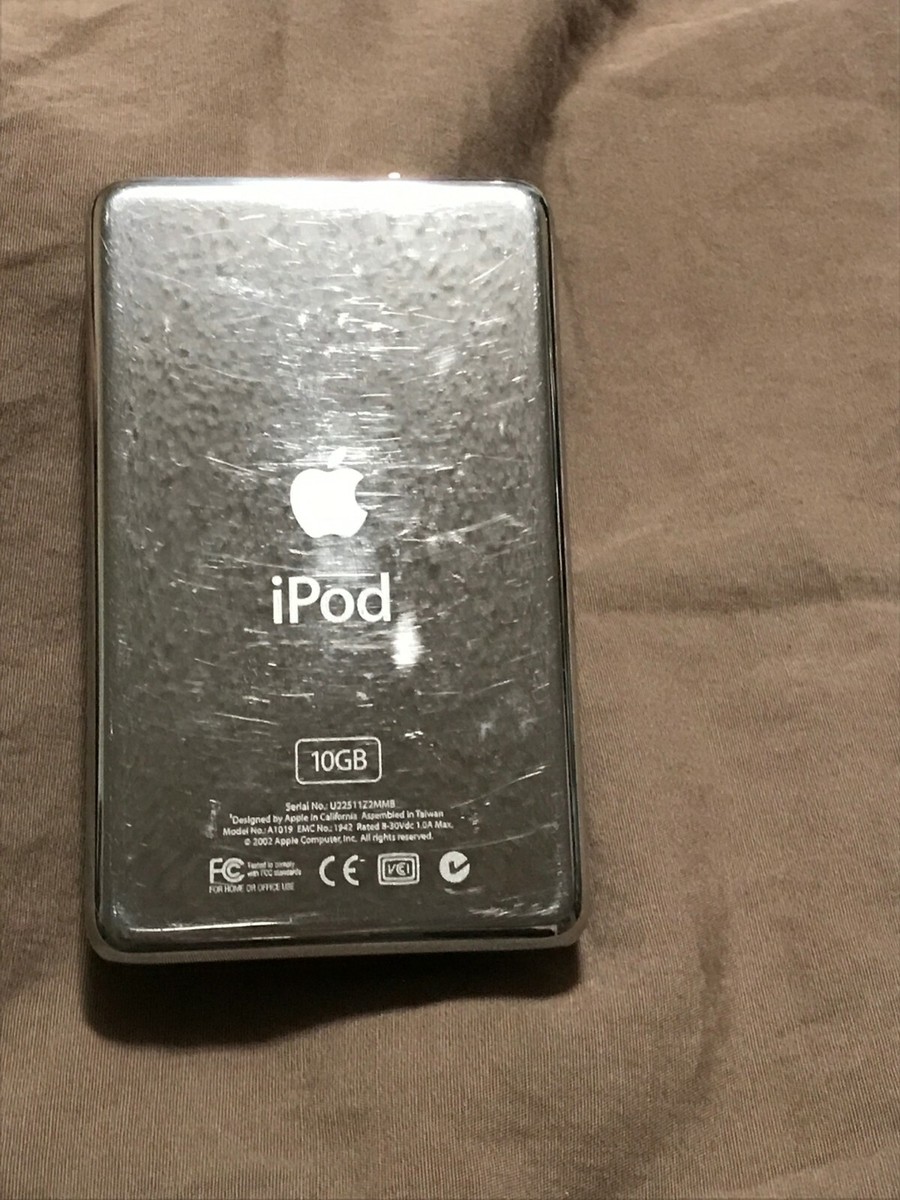Apple iPod 10GB 第2世代　A1019 VINTAGE Apple iPod 2nd Generation 10GB A1019 Refurbished