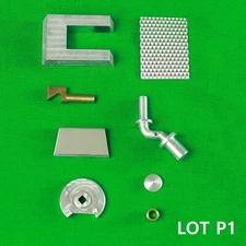 Star Trek Art Asylum Phaser, LOT P1, Metal Parts,  NEW LOCK-PLATE, TRIGGER