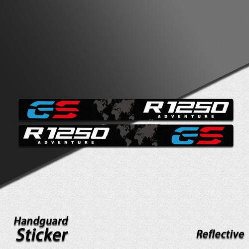 Hand Guard Stickers universal Fit For BMW R1250GS Adventure - Foto 7 di 16