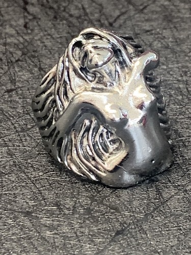 Men’s Blindfolded Naked Lady Nude Woman Ring Stainless Biker Jewelry New Sz12 - Picture 7 of 10