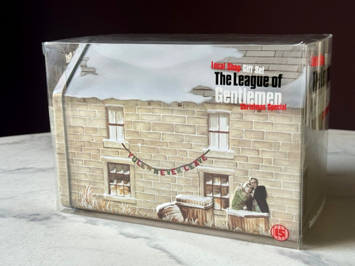 Very Rare Vintage The League Of Gentlemen Local Shop Tin Gift Set + Xmas Video