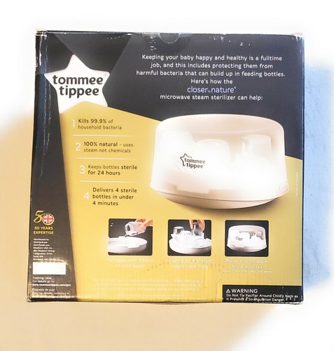 Tommee Tippee Microwave Baby Bottle Steam Sterilizer