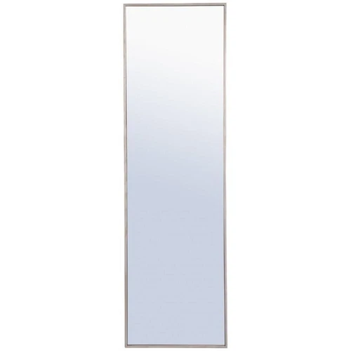 Elegant Decor Monet 60" x 18" Rectangle Metal Frame Mirror in Silver - Picture 1 of 14