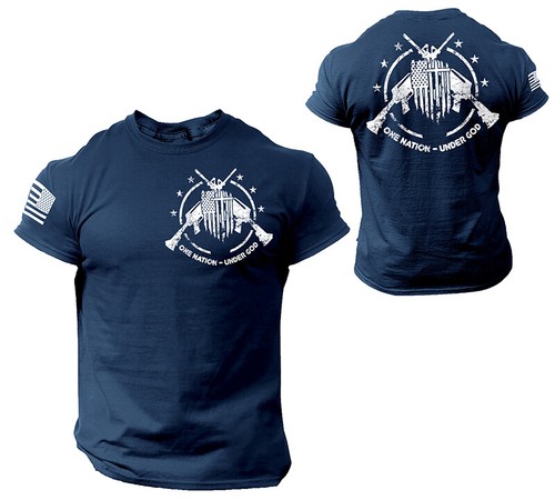 American Patriotic USA American Pride T-Shirt Military Veteran 2nd Amendment - 第 8/10 張圖片