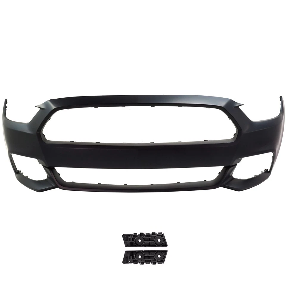 2015-2017 Ford Mustang Front Bumper Cover W/ Mounting Brackets FR3Z-17D957-AAPTM Foto 2 de 4
