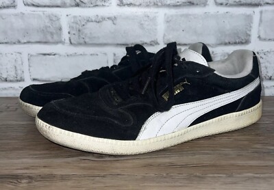 Puma Sport Lifestyle Black Lace Up Shoes Mens Size 10 43