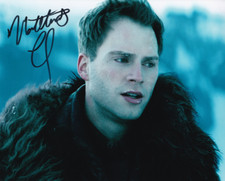 CALAHAN SKOGMAN signed Autogramm 20x25cm SHADOW & BONE in Person autograph COA