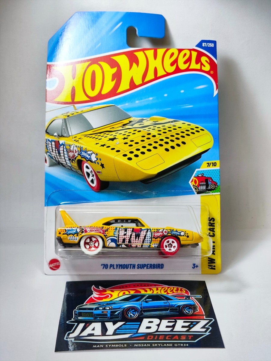 Hot Wheels 2025 '70 Plymouth Superbird Yellow Case D (Promo