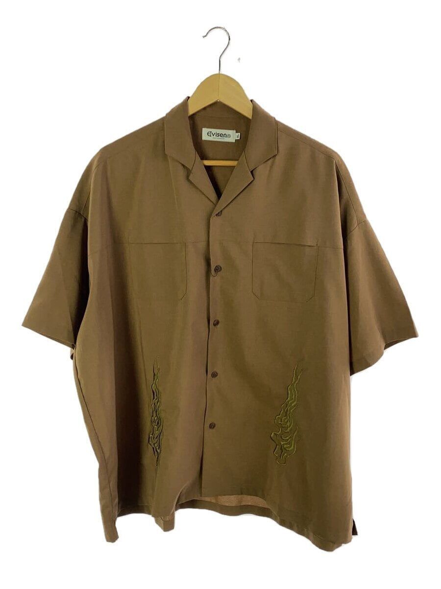 Evisen Skateboards Short Sleeve Shirt XL Polyester Beige Used | eBay